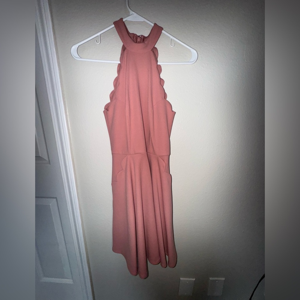 City Vibe Short Pink Dress, 0